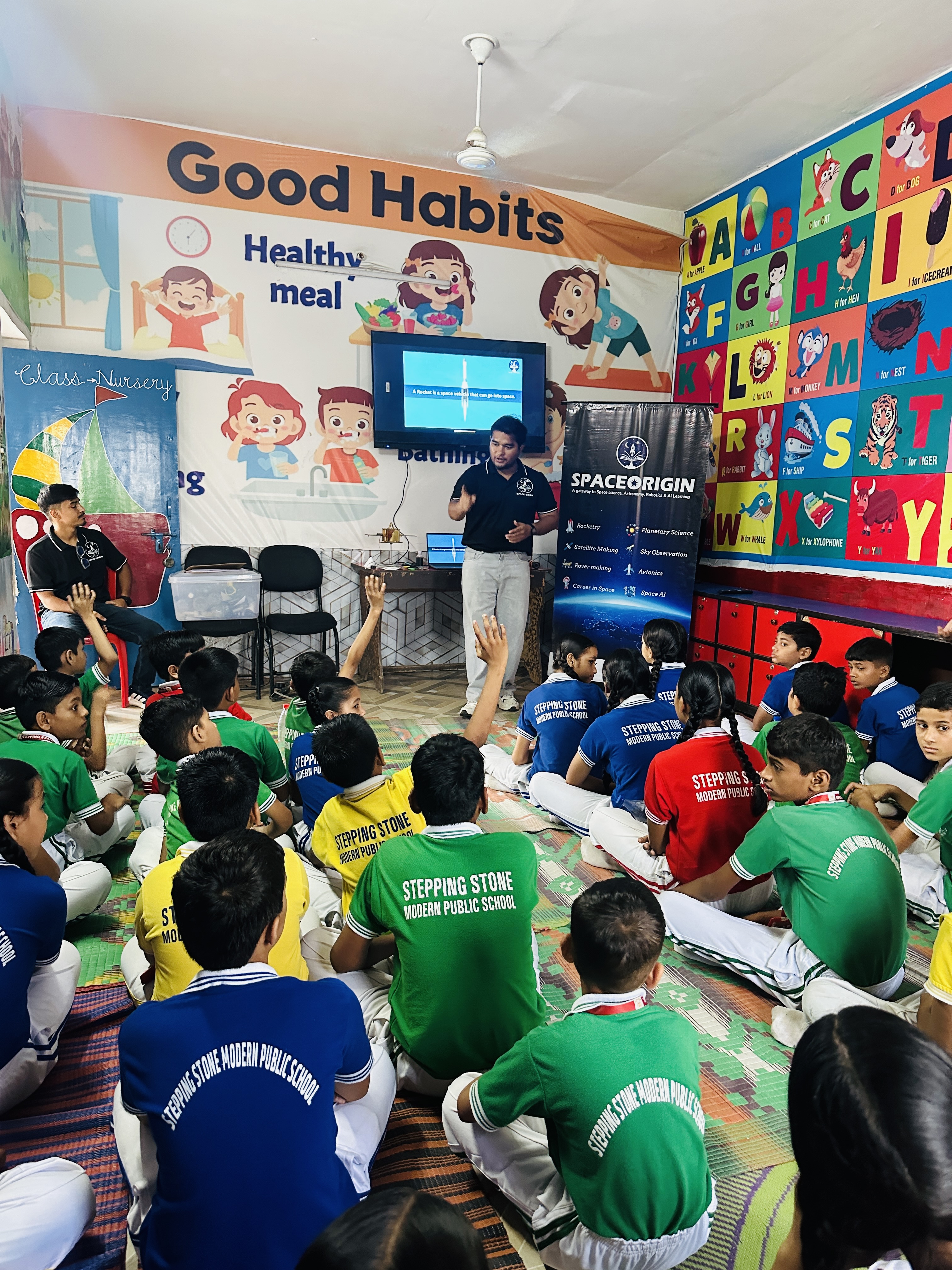 Workshop at Stepping Stones Public School